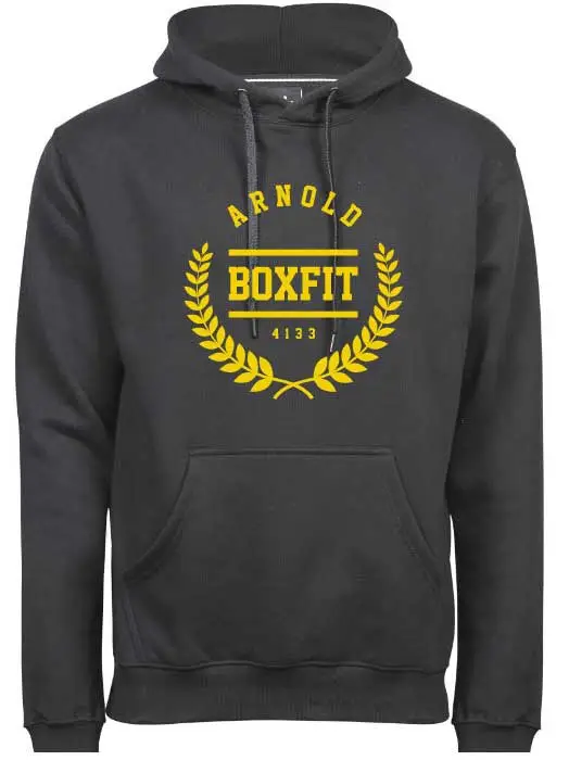 Fanartikel Arnold BoxFit – Hoodie mit gelbem Clublogo