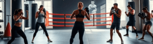 Fitnesstraining im Arnold Boxfit